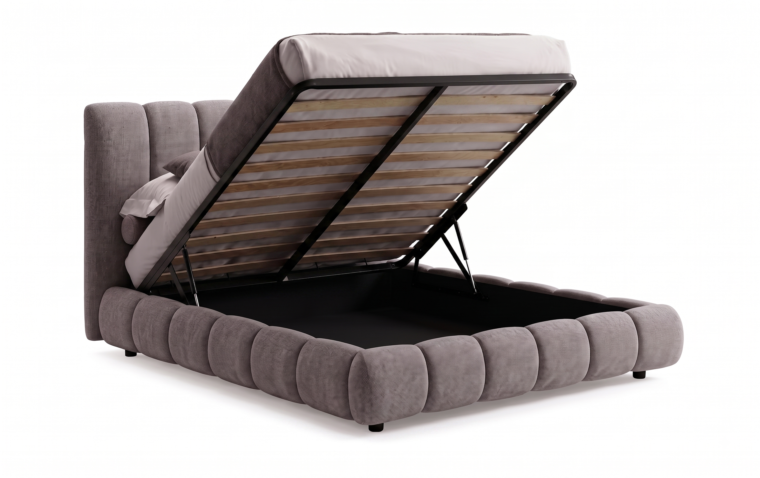 letto maia rete alzata contenitore