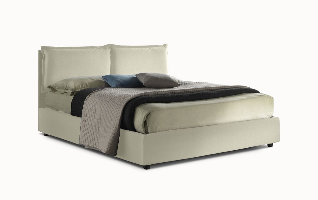 Letto Vega bianco tortora matrimoniale Veradea