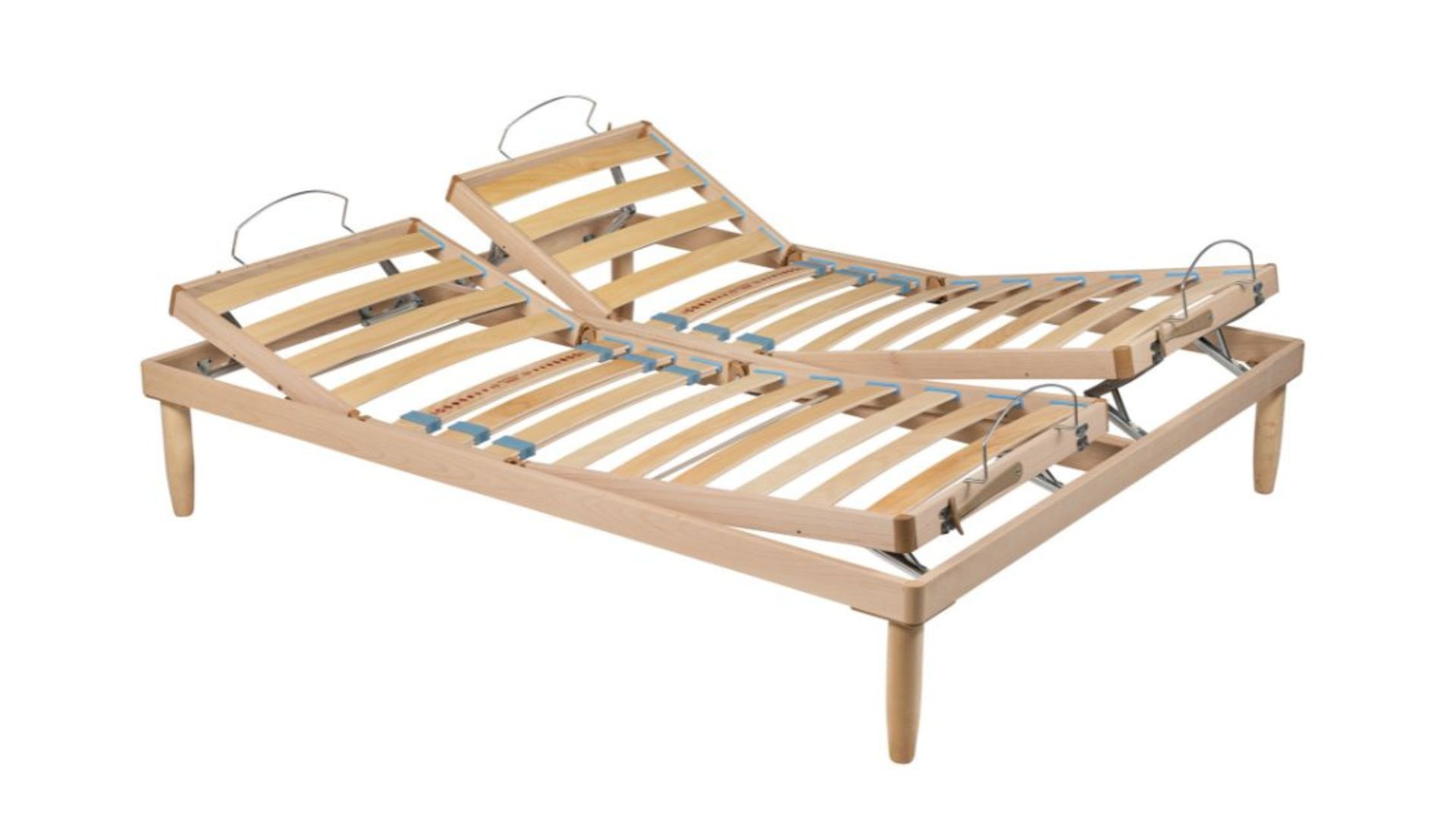 Rete manuale Aura schienale doppio 160x190cm Rete manuale Aura schienale doppio 160x190cm