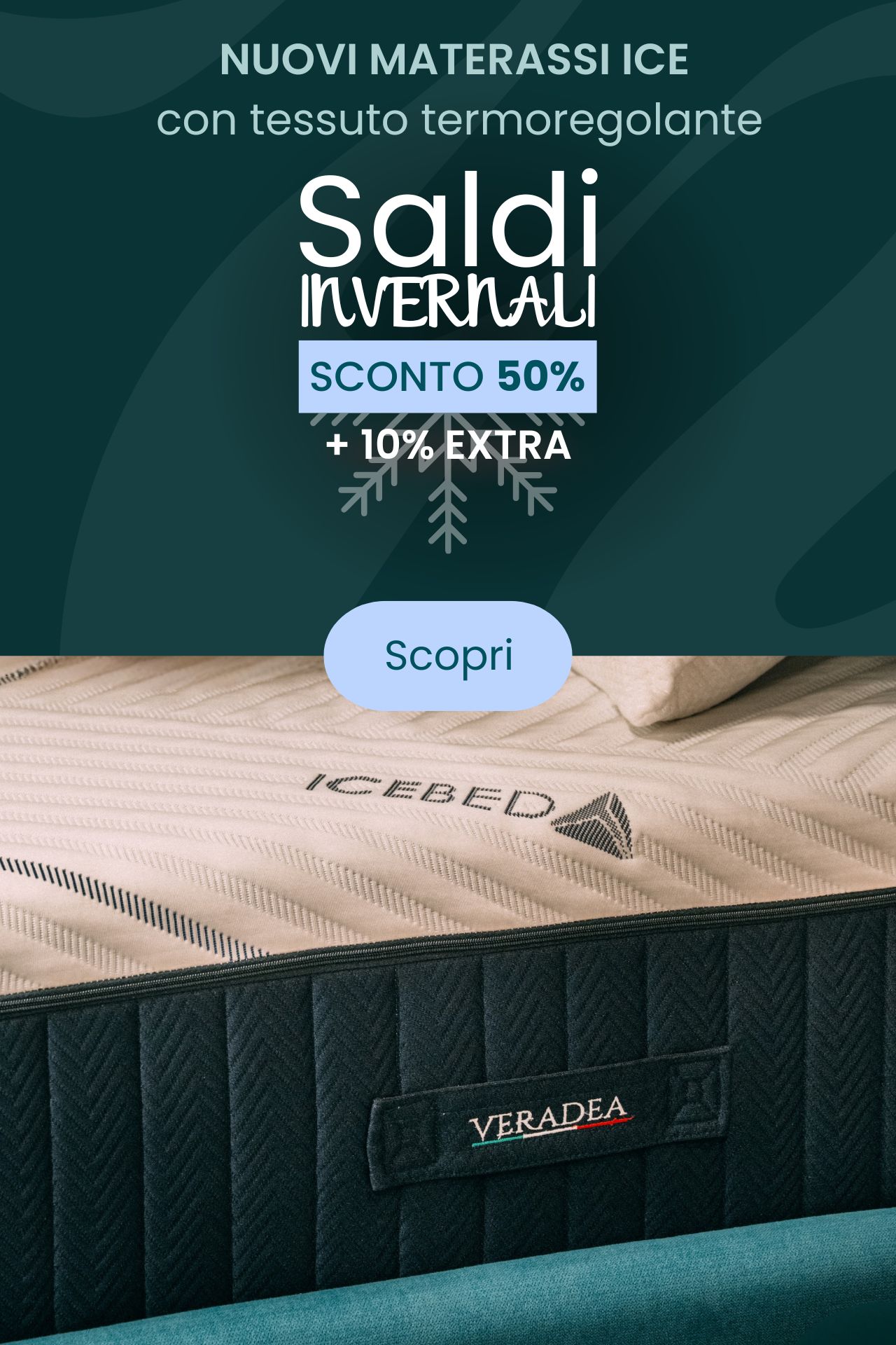 Saldi invernali Veradea materasso