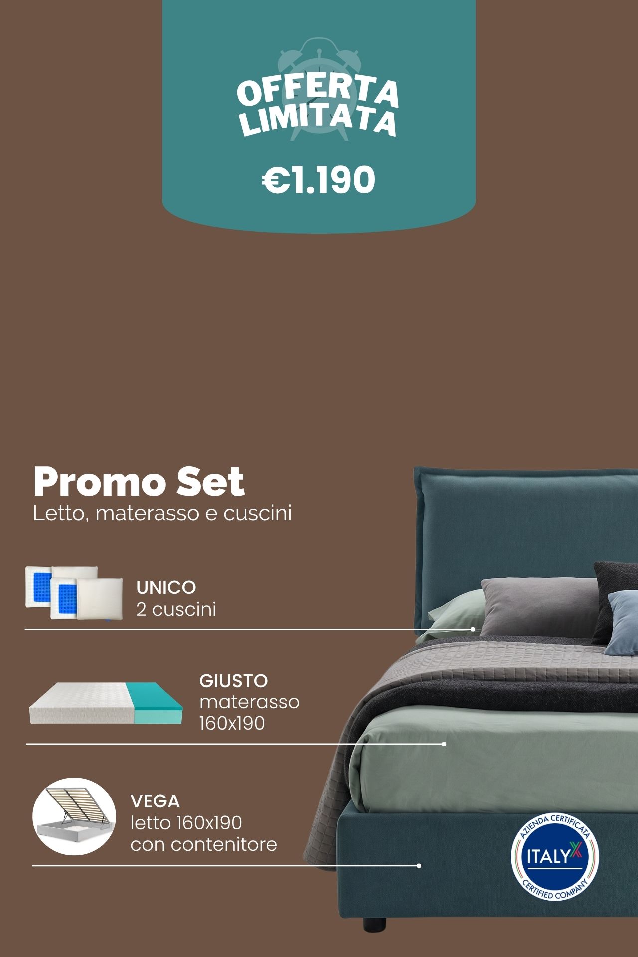 Set Vega - Giusto - Unico